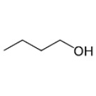 n-Butanol chemical structure n-Butanol chemical structure